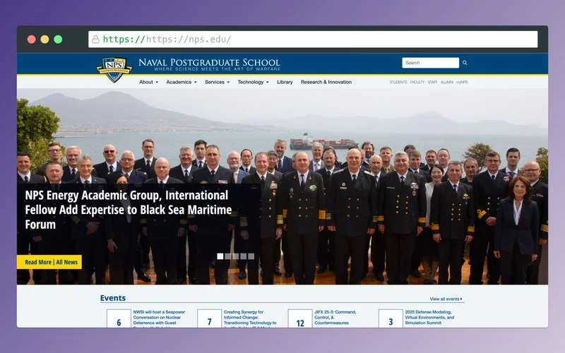 Naval Postgraduate School